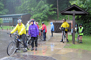 Tandems in the rain